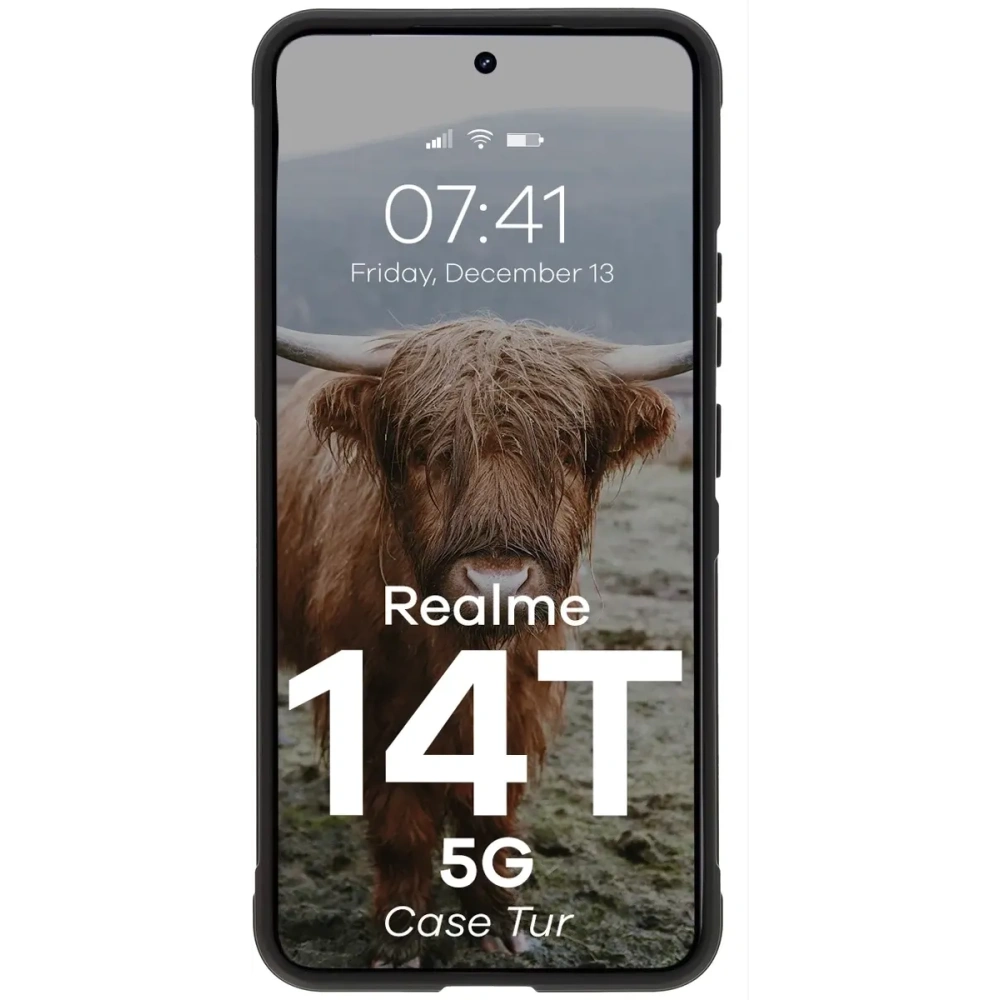 Hurtownia GSM - Bizon tok Tur Realme 14T 5G fekete - BIZ9480 - {ean13} - Hurt