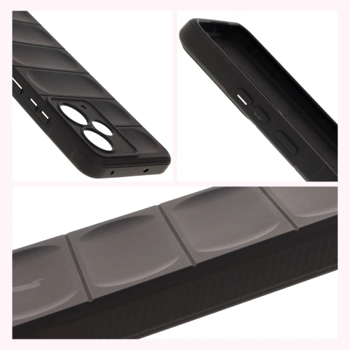 Pancerne etui Bizon Case Tur do Realme 14T 5G czarne