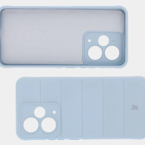 Pancerne etui Bizon Case Tur do Realme 14T 5G jasnoniebieskie