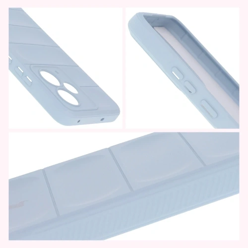 Pancerne etui Bizon Case Tur do Realme 14T 5G jasnoniebieskie