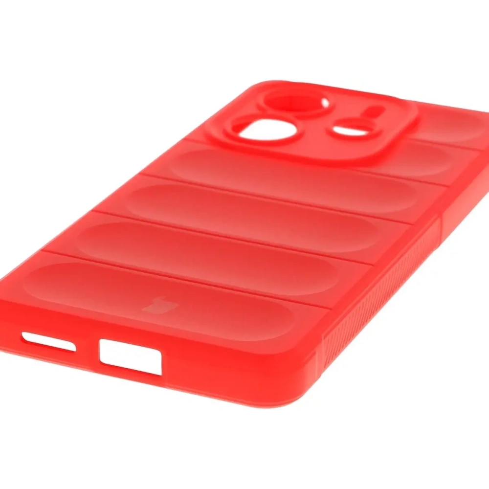Hurtownia GSM - Pancerne etui Bizon Case Tur do Xiaomi Redmi Note 14 4G czerwone - BIZ9483 - {ean13} - Hurt