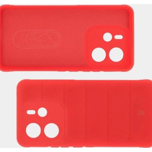 Pancerne etui Bizon Case Tur do Xiaomi Redmi Note 14 4G czerwone