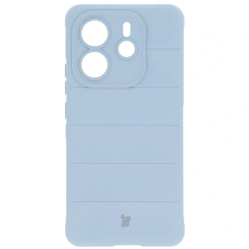 Pancerne etui Bizon Case Tur do Xiaomi Redmi Note 14 4G jasnoniebieskie