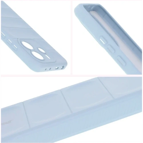 Pancerne etui Bizon Case Tur do Xiaomi Redmi Note 14 4G jasnoniebieskie