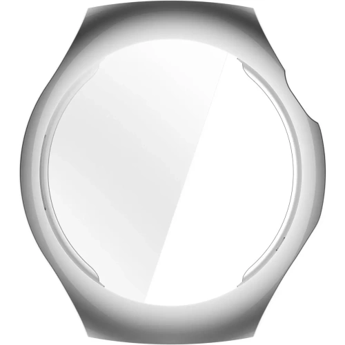 Etui z osłoną ekranu Bizon Case Watch Felipe do Huawei Watch 5 46mm srebrne