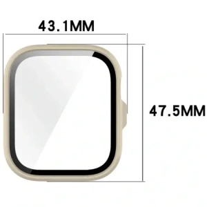 Wholesale Bizon Case+Glass Watch Huawei Watch Fit 4 Pro beige - BIZ9487 - {ean13} - Hurt