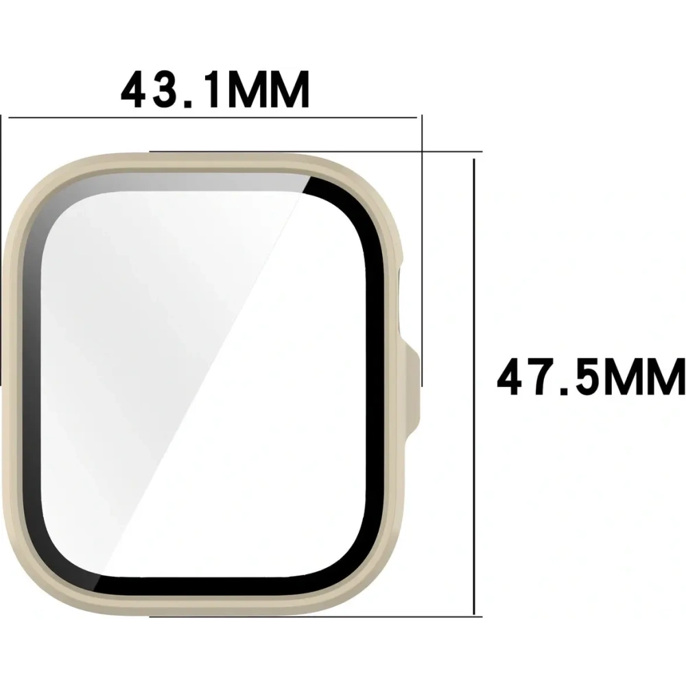 Hurtownia GSM - Bizon Case+Glass Uhr Huawei Watch Fit 4 Pro beige - BIZ9487 - {ean13} - Hurt