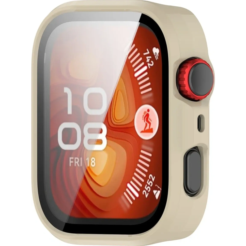 Hurtownia GSM - Bizon Case+Glass Uhr Huawei Watch Fit 4 Pro beige - BIZ9487 - {ean13} - Hurt