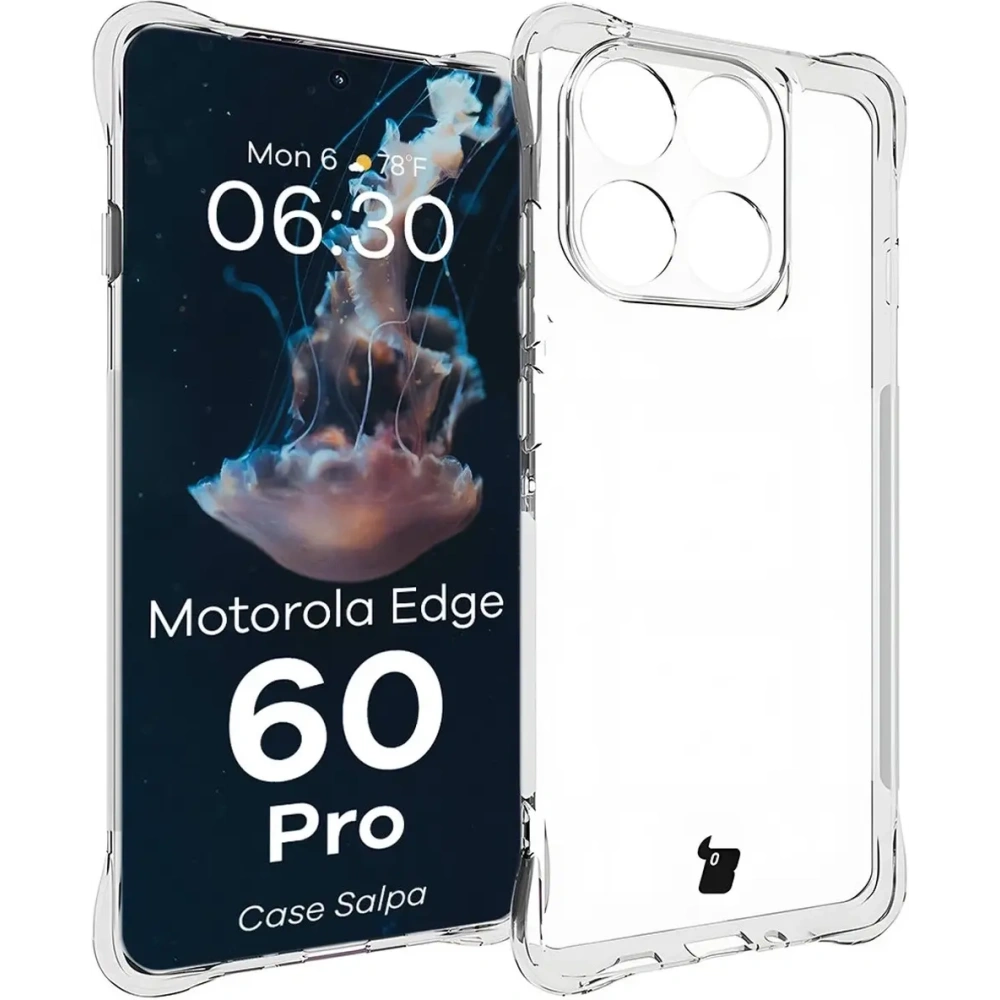 Wholesale Bizon Case Salpa Motorola Edge 60 Pro clear - BIZ9490 - {ean13} - Hurt