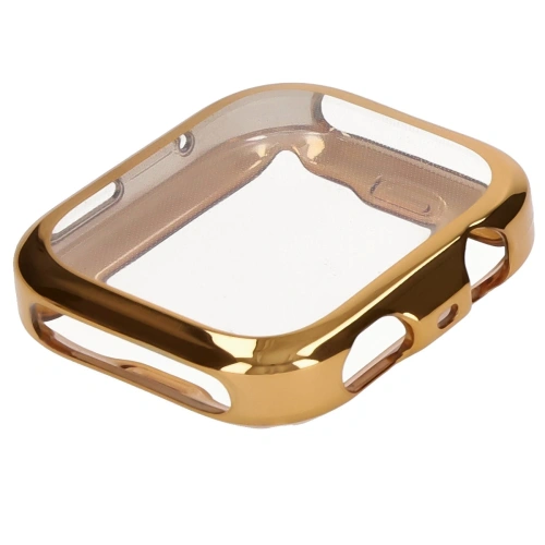 Etui z osłoną ekranu Bizon Case Watch Felipe do Huawei Watch Fit 4 Pro złote