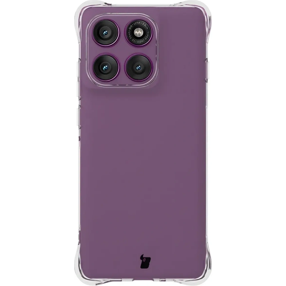 Hurtownia GSM - Elastyczne etui Bizon Case Salpa do Motorola Edge 60 Pro przezroczyste - BIZ9490 - {ean13} - Hurt