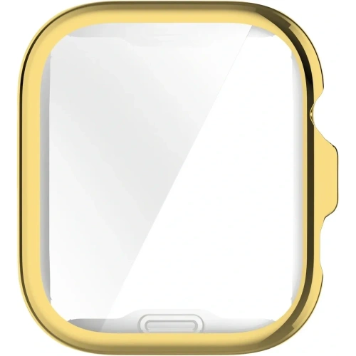 Etui z osłoną ekranu Bizon Case Watch Felipe do Huawei Watch Fit 4 Pro złote