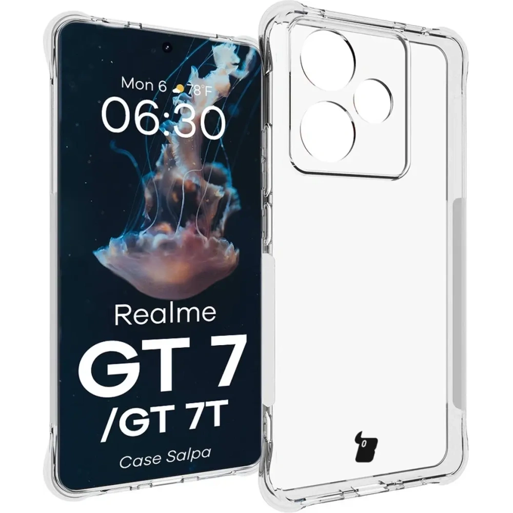 Hurtownia GSM - Bizon Case Salpa Realme GT 7 / 7T klar - BIZ9491 - {ean13} - Hurt
