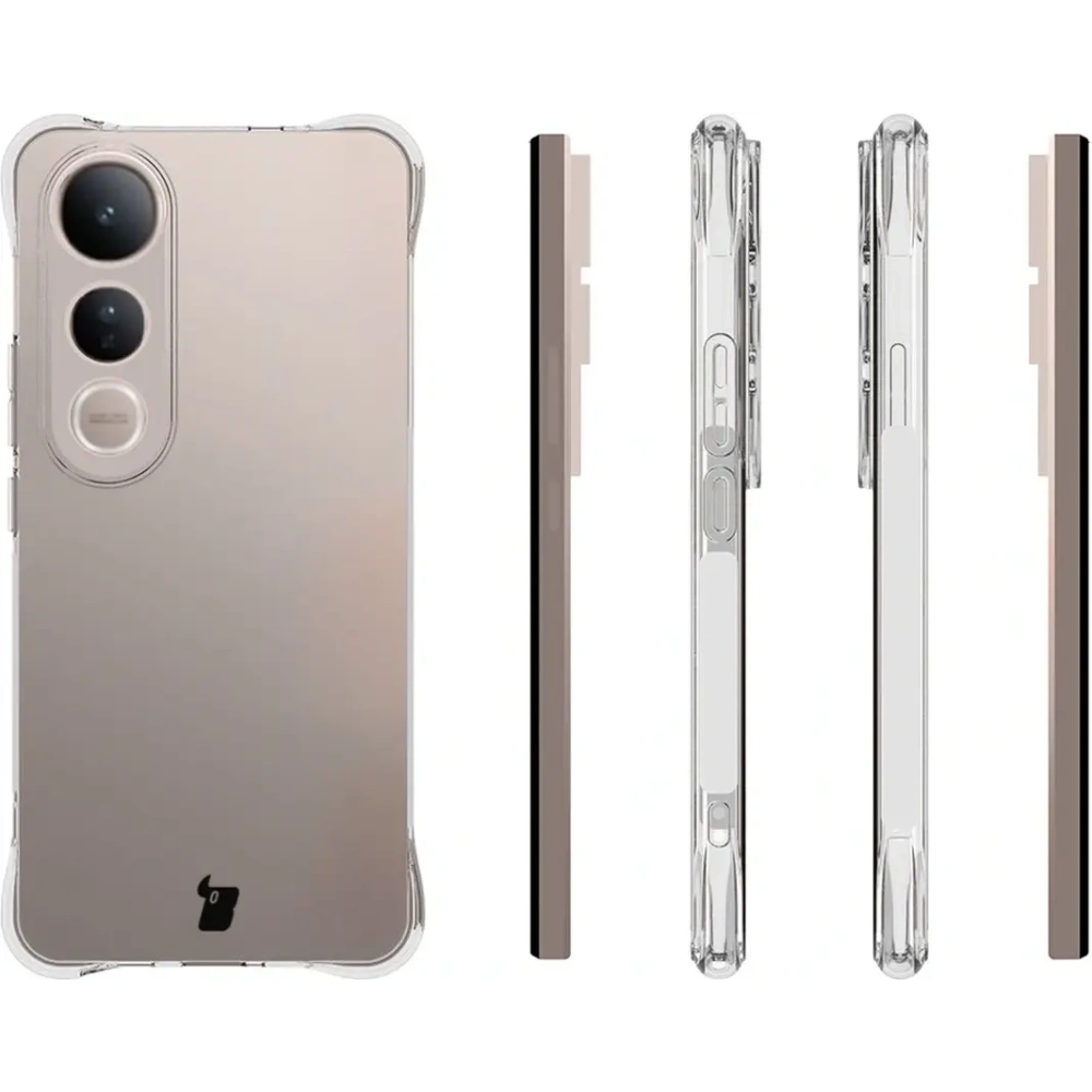 Hurtownia GSM - Elastyczne etui Bizon Case Salpa do Vivo V50 Lite 4G / 5G przezroczyste - BIZ9492 - {ean13} - Hurt