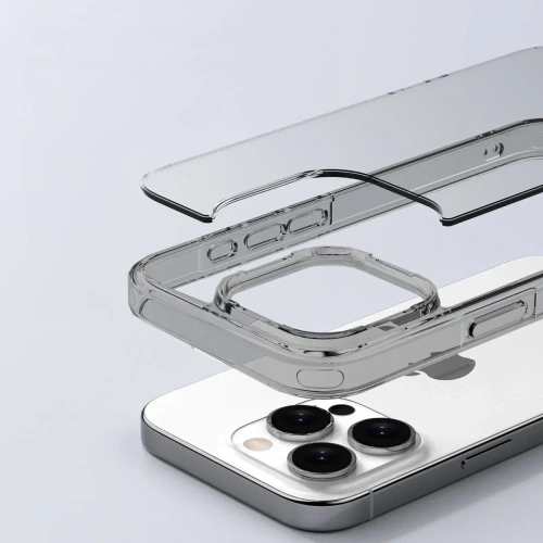 Etui Bizon Case Halo do Apple iPhone 16 Pro Max przezroczyste