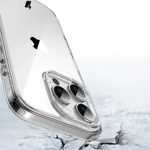 Etui Bizon Case Halo do Apple iPhone 16 Pro Max przezroczyste