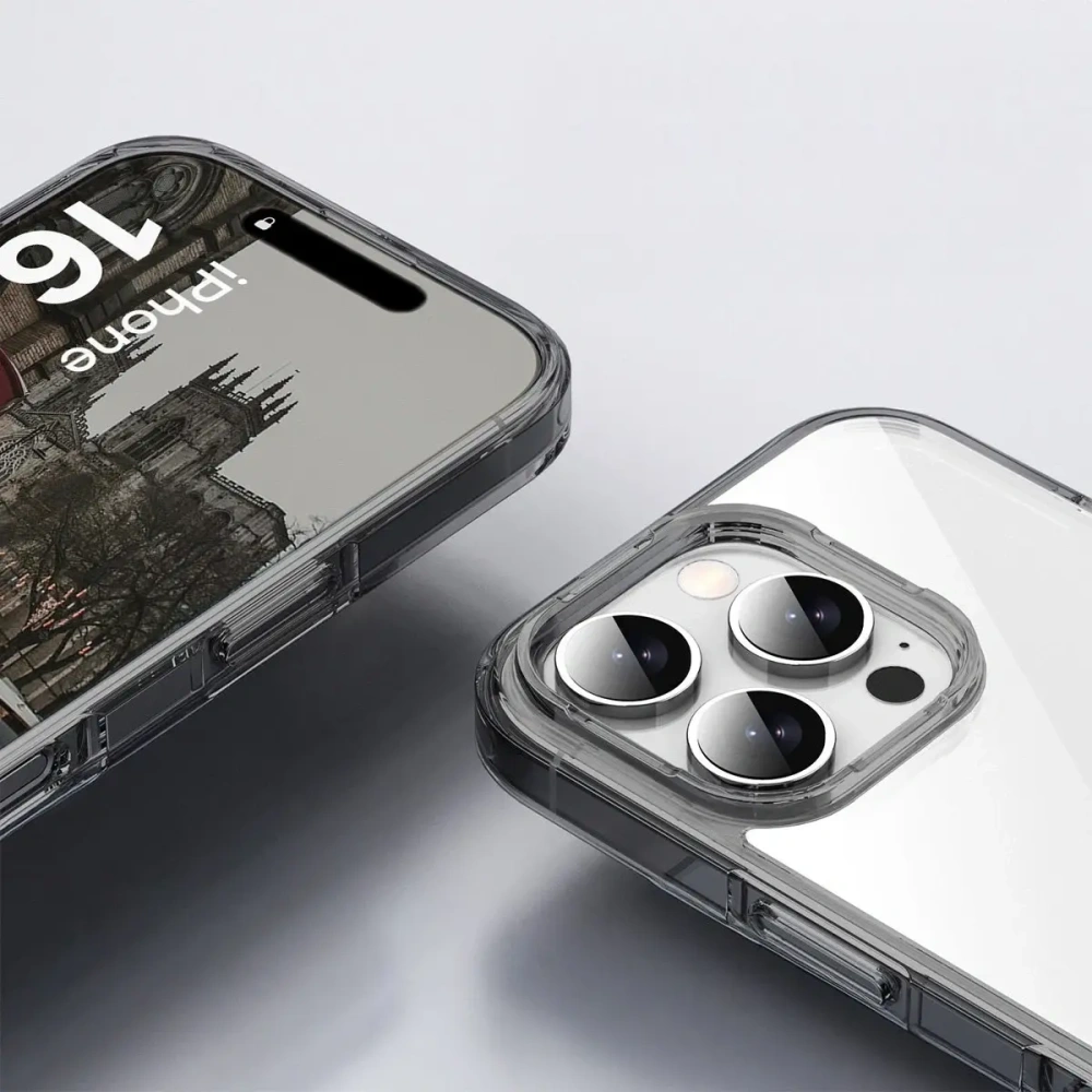 Hurtownia GSM - Bizon Case Halo Apple iPhone 16 Pro kouřově černý - BIZ9496 - {ean13} - Hurt