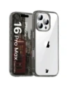 Bizon Case Halo Apple iPhone 16 Pro Max rauchschwarz