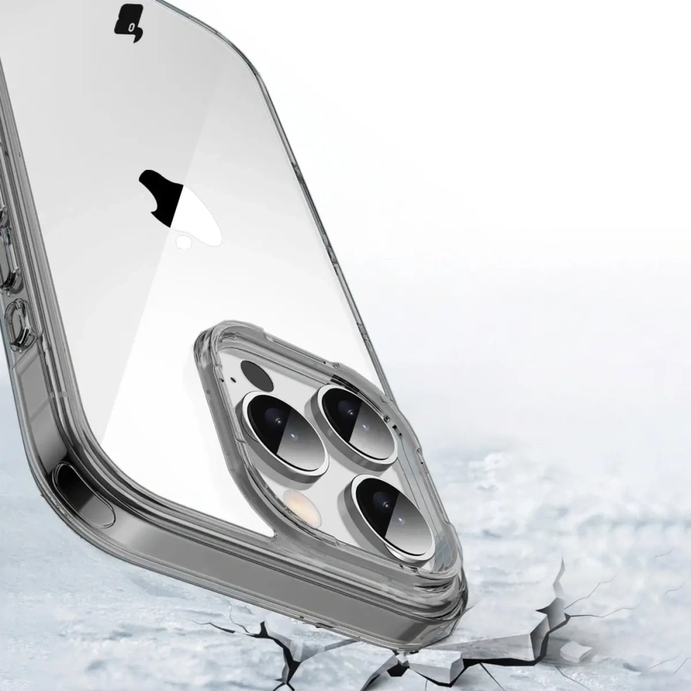Hurtownia GSM - Bizon Case Halo Apple iPhone 16 Pro kouřově černý - BIZ9496 - {ean13} - Hurt