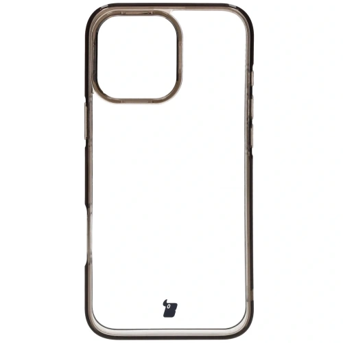 Etui Bizon Case Halo do Apple iPhone 16 Pro Max przydymione-czarne