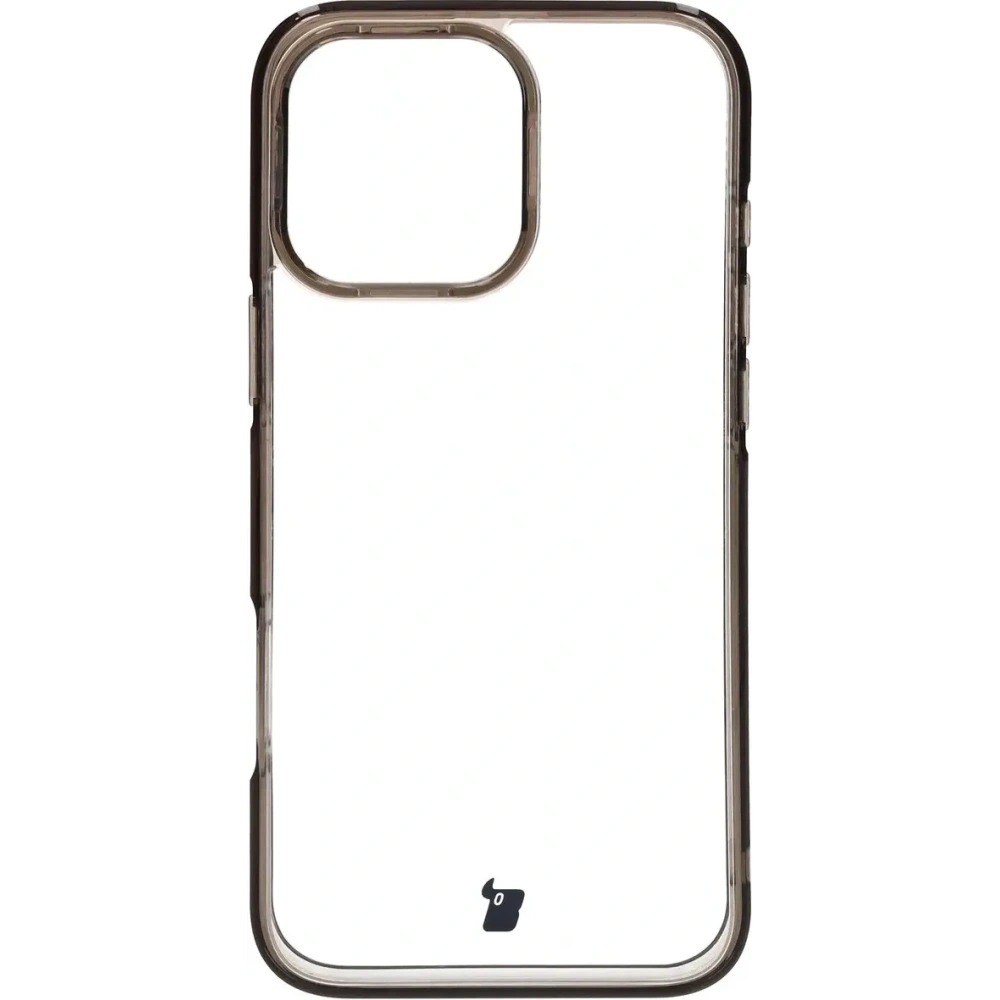 Hurtownia GSM - Husa Bizon Case Halo pentru Apple iPhone 16 Pro Max negru fumuriu - BIZ9497 - {ean13} - Hurt