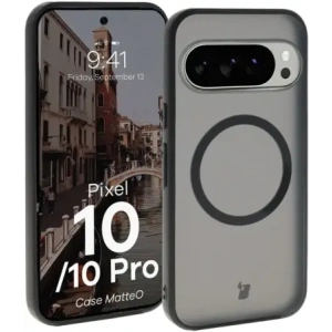 Hurtownia GSM - Bizon Case MatteO Magnetic Pixel 10 / 10 Pro kouřově černý - BIZ9498 - {ean13} - Hurt