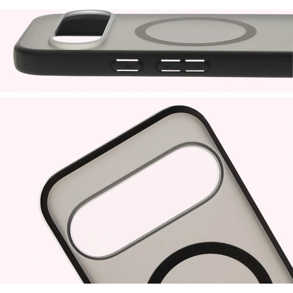 Hurtownia GSM - Bizon Case MatteO Magnetic Pixel 10 / 10 Pro rauchschwarz - BIZ9498 - {ean13} - Hurt