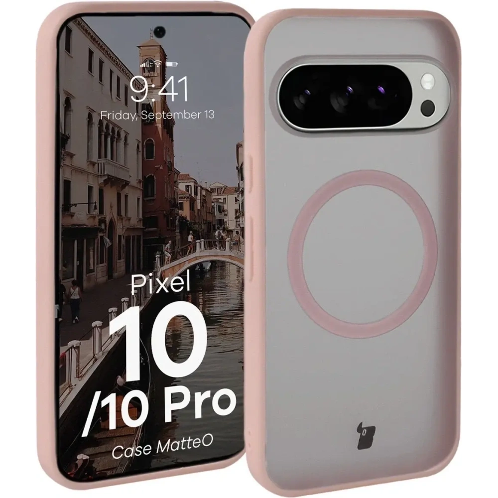 Hurtownia GSM - Bizon Case MatteO Magnetic Pixel 10 / 10 Pro rauchiges Pink - BIZ9499 - {ean13} - Hurt