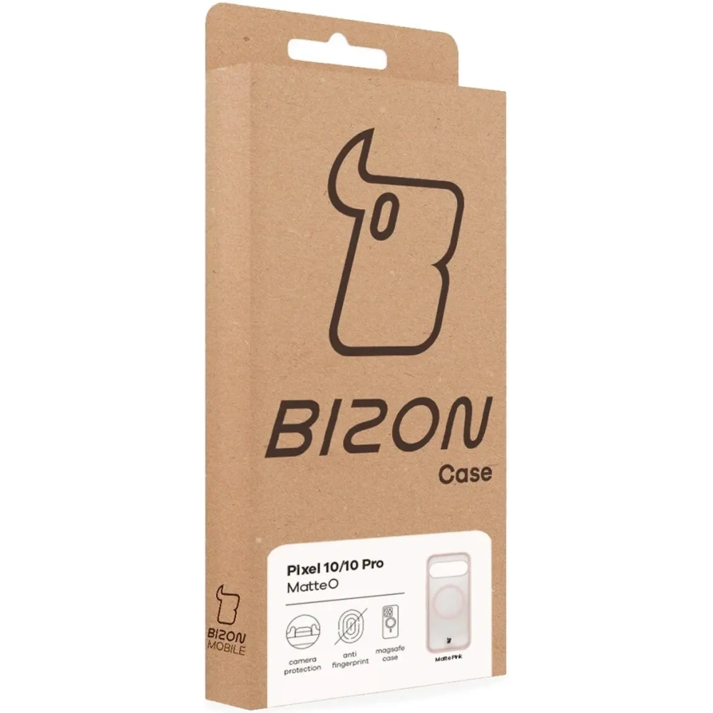 Hurtownia GSM - Bizon Case MatteO Magnetic Pixel 10 / 10 Pro kouřově růžový - BIZ9499 - {ean13} - Hurt