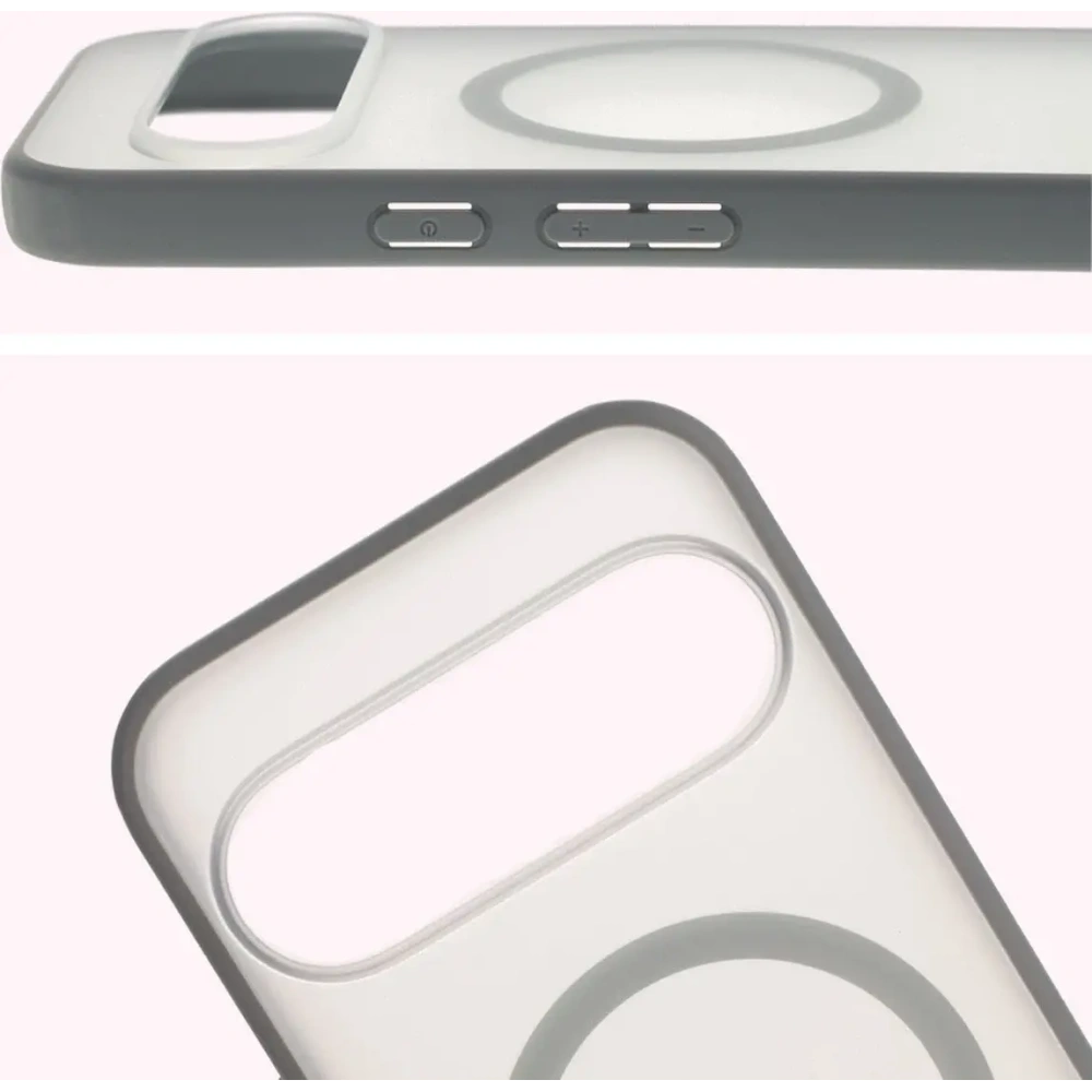 Hurtownia GSM - Bizon Case MatteO Magnetic Pixel 10 / 10 Pro kouřově šedá - BIZ9500 - {ean13} - Hurt