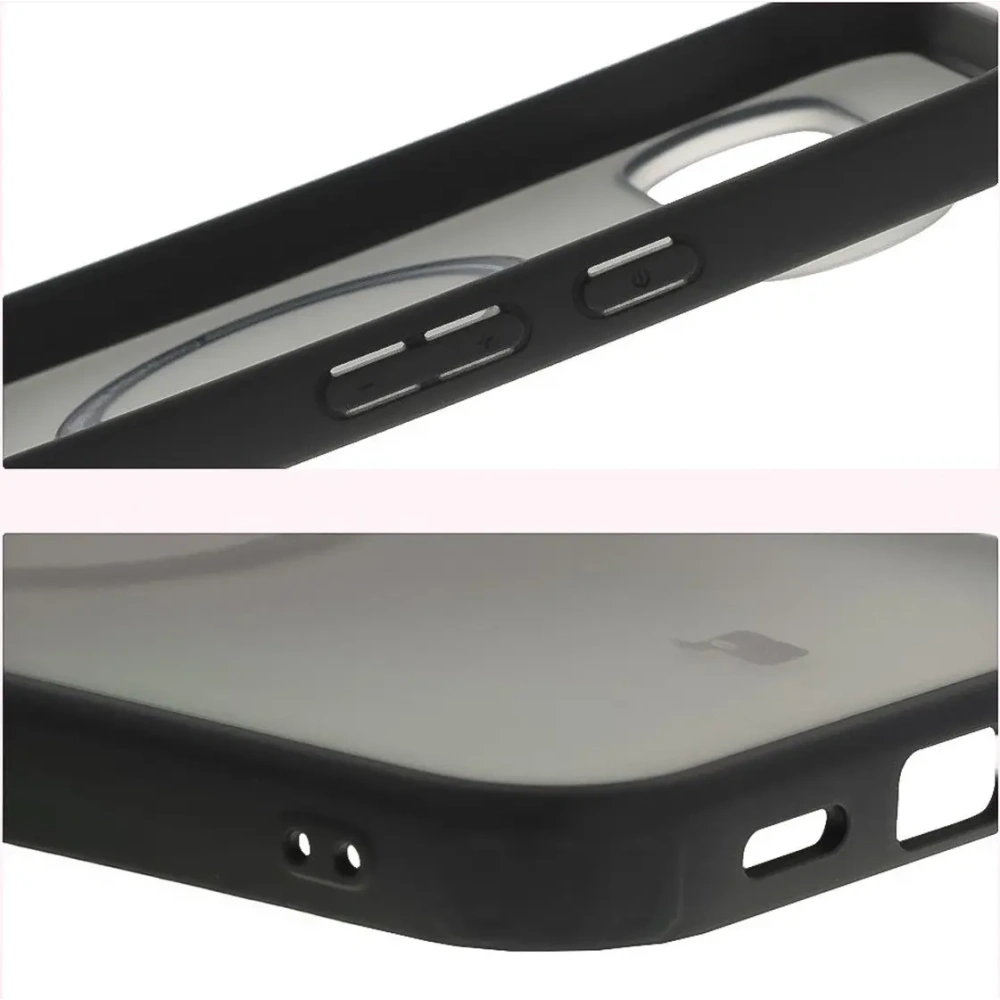 Hurtownia GSM - Etui z pierścieniem magnetycznym Bizon Case MatteO do Pixel 10 Pro XL przydymione-czarne - BIZ9501 - {ean13} - Hurt