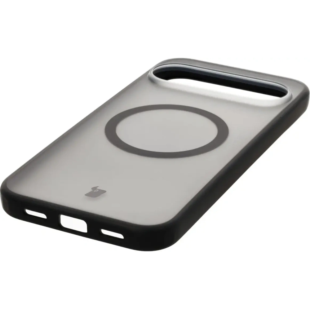 Hurtownia GSM - Etui z pierścieniem magnetycznym Bizon Case MatteO do Pixel 10 Pro XL przydymione-czarne - BIZ9501 - {ean13} - Hurt
