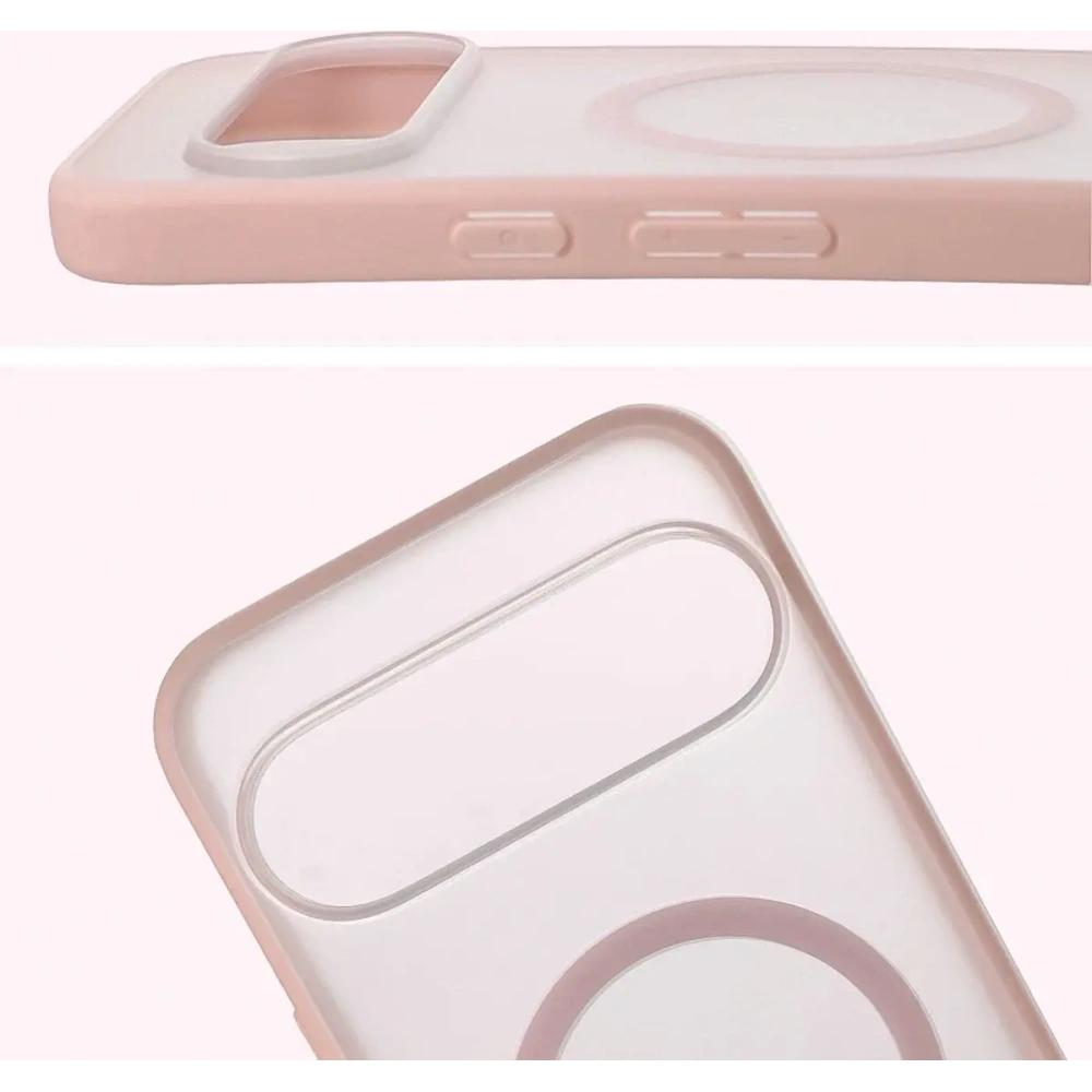 Hurtownia GSM - Bizon Case MatteO Magnetic Pixel 10 Pro XL füstös rózsaszín - BIZ9502 - {ean13} - Hurt
