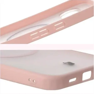 Hurtownia GSM - Etui z pierścieniem magnetycznym Bizon Case MatteO do Pixel 10 Pro XL przydymione-różowe - BIZ9502 - {ean13} - Hurt