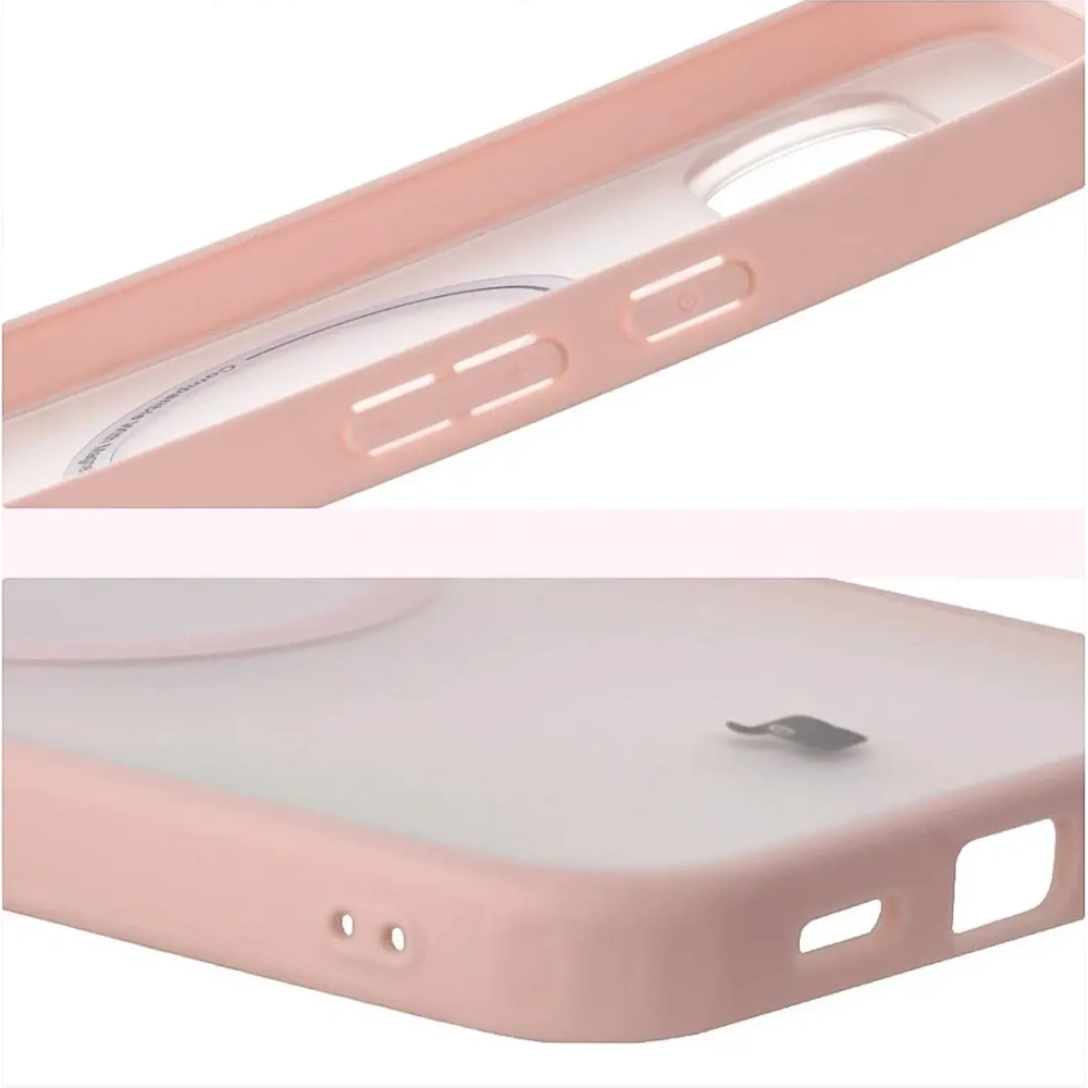 Hurtownia GSM - Bizon Case MatteO Magnetic Pixel 10 Pro XL füstös rózsaszín - BIZ9502 - {ean13} - Hurt