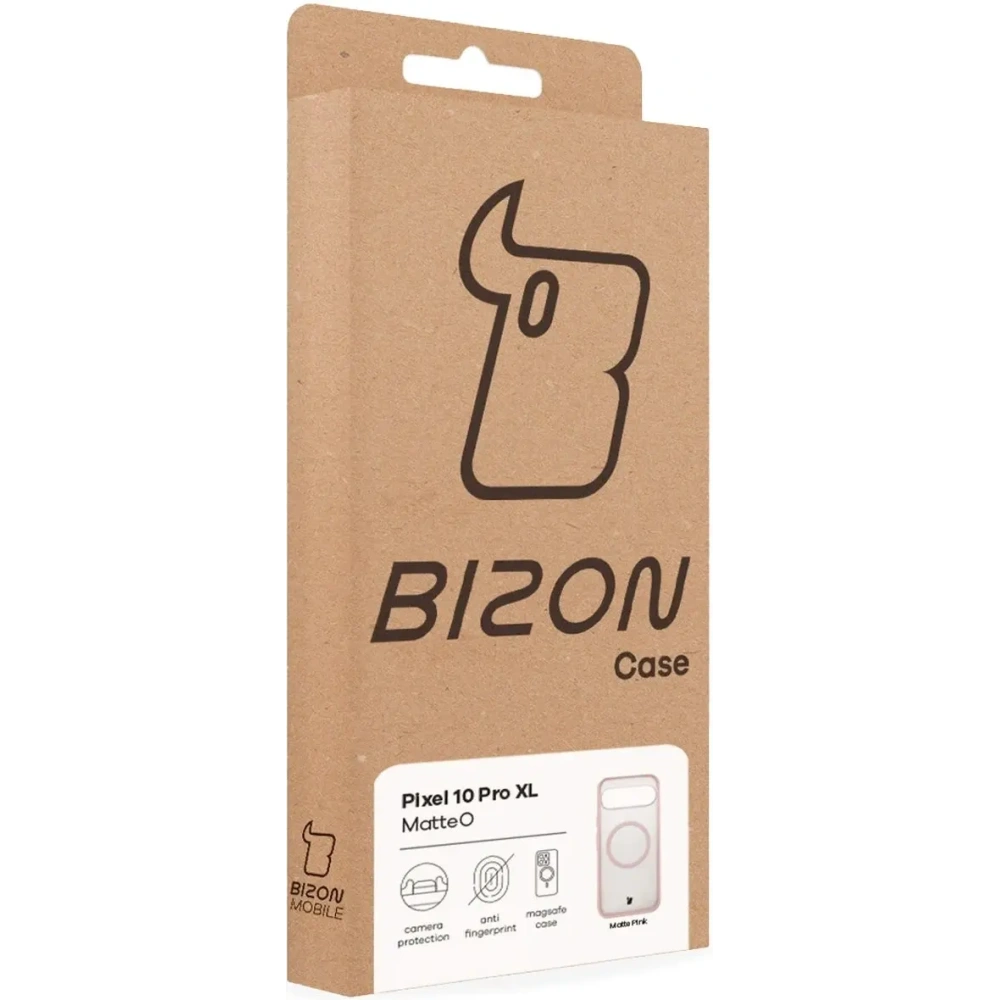 Hurtownia GSM - Bizon Case MatteO Magnetic Pixel 10 Pro XL füstös rózsaszín - BIZ9502 - {ean13} - Hurt