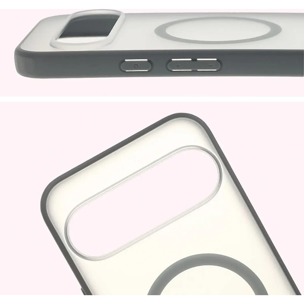 Hurtownia GSM - Bizon Case MatteO Magnetic Pixel 10 Pro XL füstös szürke - BIZ9503 - {ean13} - Hurt