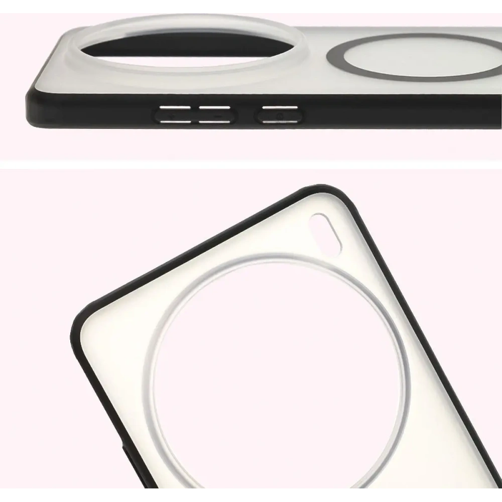 Hurtownia GSM - Bizon Case MatteO Magnetic Vivo X200 Pro füstös fekete - BIZ9504 - {ean13} - Hurt