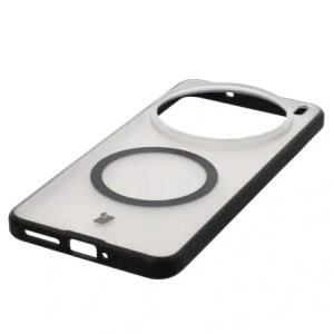 Hurtownia GSM - Etui z pierścieniem magnetycznym Bizon Case MatteO do Vivo X200 Pro przydymione-czarne - BIZ9504 - {ean13} - Hurt