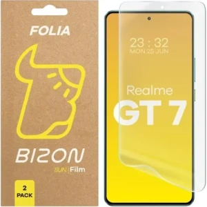 Hurtownia GSM - Folia matowa Bizon Glass Film Sun do Realme GT 7 [2 PACK] - BIZ9506 - {ean13} - Hurt