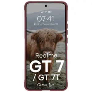 Hurtownia GSM - Pancerne etui Bizon Case Tur do Realme GT 7 / 7T burgundowe - BIZ9507 - {ean13} - Hurt