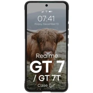 Hurtownia GSM - Pancerne etui Bizon Case Tur do Realme GT 7 / 7T czarne - BIZ9508 - {ean13} - Hurt
