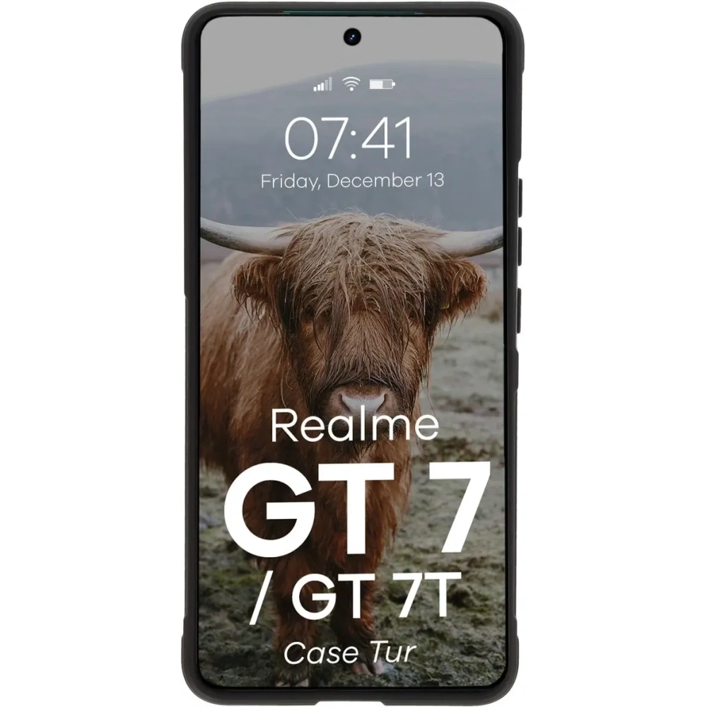 Hurtownia GSM - Pancerne etui Bizon Case Tur do Realme GT 7 / 7T czarne - BIZ9508 - {ean13} - Hurt