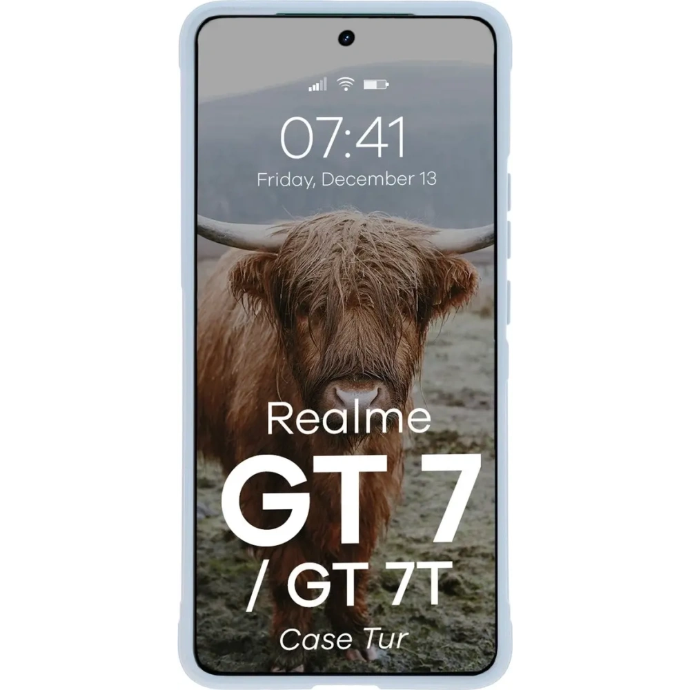 Hurtownia GSM - Husa Bizon Tur Realme GT 7 / 7T albastru deschis - BIZ9511 - {ean13} - Hurt
