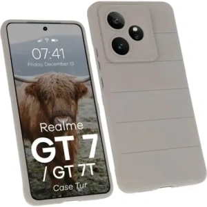 Hurtownia GSM - Pancerne etui Bizon Case Tur do Realme GT 7 / 7T jasnoszare - BIZ9512 - {ean13} - Hurt