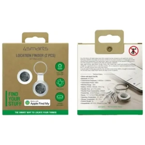 Hurtownia GSM - Lokalizator 4smarts SkyTag biały [2 PACK] - 4SMR95 - {ean13} - Hurt