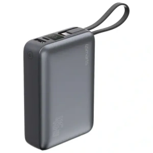 Wholesale 4smarts Enterprise Compact Power Bank 20000mAh 45W USB-A, 2xUSB-C + built-in USB-C cable gray - 4SMR96 - {ean13} - Hurt