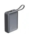 Hurtownia GSM - 4smarts Enterprise Compact Power Bank 20000mAh 45W USB-A, 2xUSB-C + beépített USB-C kábel szürke - 4SMR96 - {ean13} - Hurt