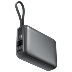 Wholesale 4smarts Enterprise Compact Power Bank 20000mAh 45W USB-A, 2xUSB-C + built-in USB-C cable gray - 4SMR96 - {ean13} - Hurt