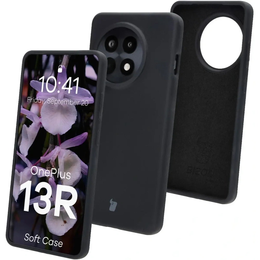 Hurtownia GSM - Bizon Soft Case OnePlus 13R fekete - BIZ9516 - {ean13} - Hurt